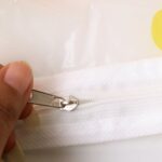 Large Blanket Storage Bag with Zipper – 40x83 cm - Back View by Nari Haat, Indian ethnic wear, women clothing, desi...