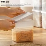 Transparent Square Plastic Food Storage Container Set (6 Pc) - Sleeve Design by Nari Haat, Indian ethnic wear, women ...