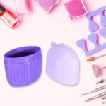 Beauty Ice Roller for Face & Eye – Reusable Facial Massager (Purple Color) - Closeup Embroidery by Nari Haat, India...