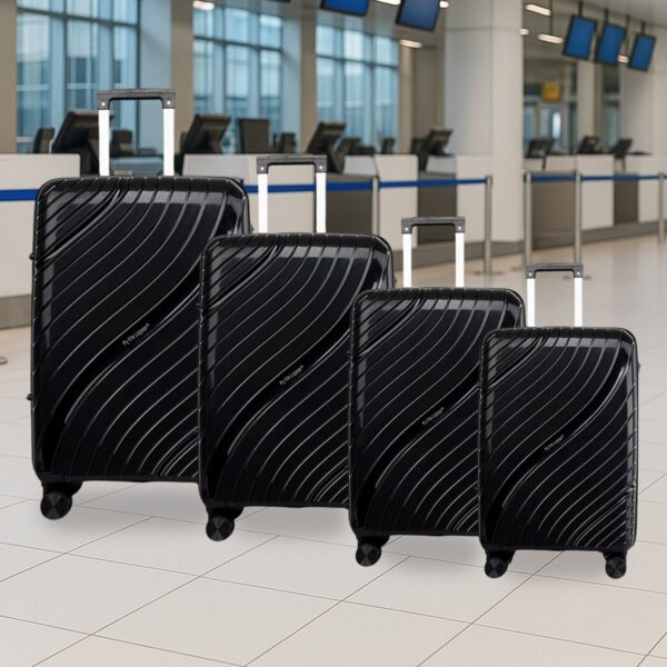 Big 4 in 1 Luggage with Wheels Travel suitcases Set (4 Pcs Set / Different Size) - Front View by Nari Haat, Indian et...