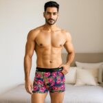Men’s Stretch Boxer Briefs (1 Pc) - Full Detail by Nari Haat, Indian ethnic wear, women clothing, designer suit