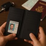 Premium Multi-Compartment Travel Document Holder and Card Organizer Wallet (1 Pc) - Closeup Embroidery by Nari Haat, ...