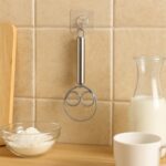 2-Piece Stainless Steel Spiral Hand Whisk - (2 Pc / Set) - Neckline Detail by Nari Haat, Indian ethnic wear, women cl...