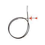 Metal Wire Brush for Kitchen Sink & Sewer Cleaning (155 cm) - Front View by Nari Haat, Indian ethnic wear, women clot...