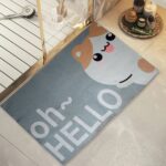 Square Bathroom mat Water Door Mat   for Home, Kitchen (59x40) (Mix Design) - Image 7
