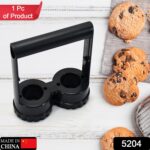 Plastic Handle Scalloped Edge Shape Cookie Cutter Biscuit Mold Cake Decoration Tools - With Dupatta by Nari Haat, Ind...