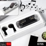 M12 Max Wireless Earbuds, Black Touch Control Bluetooth - Image 4