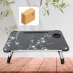 Laptop Table Foldable Portable Notebook Bed Lap Desk - Front View by Nari Haat, Indian ethnic wear, women clothing, d...