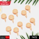 Self-Adhesive Sticky Wall Hooks (10 Pcs) - With Dupatta by Nari Haat, Indian ethnic wear, women clothing, designer suit