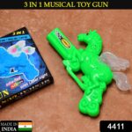 Musical Laser Light Gun for Kids - With Dupatta by Nari Haat, Indian ethnic wear, women clothing, designer suit