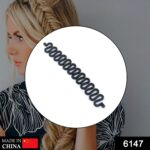 Fishbone Bun Maker Hair Tool for Women for Easy Hairstyling at Home & Parlours - With Dupatta by Nari Haat, Indian et...