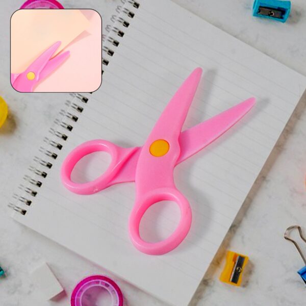 Child-Safe Plastic Scissors Set for Kids