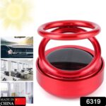 Solar Car Aroma Diffuser 360° Rotating Design, Air Freshener for Car, Home, Office - Full Detail by Nari Haat, India...
