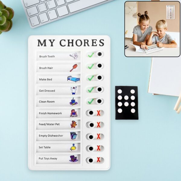 Portable Chores Note Memo Board