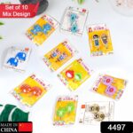 Premium Strong Adhesive Wall Hooks Set of 10 - With Dupatta by Nari Haat, Indian ethnic wear, women clothing, designe...