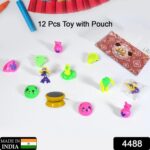 12pc Mix All New Toy And Plastic Pouch Mix All Types Playing Toy For Kids - With Dupatta by Nari Haat, Indian ethnic ...
