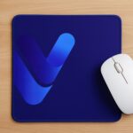 Gaming Mouse Pad Natural Rubber Pad Waterproof Skid Resistant Surface Pad - Front View by Nari Haat, Indian ethnic we...