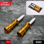 2pcs LED Candle Light Candles Flameless Lamp - With Dupatta by Nari Haat, Indian ethnic wear, women clothing, designe...