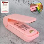 Mini Plastic Bag Sealer – Portable Heat Sealing Machine (Battery Operated / 1 Pc) - Neckline Detail by Nari Haat, I...