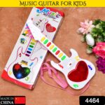 Battery Operated Musical Instruments Mini Guitar Toys and Light for 3+Years Old Kids - With Dupatta by Nari Haat, Ind...