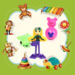 20pc Mix All New Toy Plastic Commander Container , Mix All Types Playing Toy For Kids - Closeup Embroidery by Nari Ha...