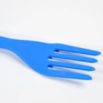 BENDABLE KIDS SILICONE HANDLE FORK | CHILDREN PLASTIC BABY FORK ( 1pc ) - Image 3