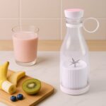 Blender Portable Juicer with 4 Blades 400 Ml Multicolor - Neckline Detail by Nari Haat, Indian ethnic wear, women clo...