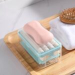 Portable 2-in-1 Soap Dish Dispenser