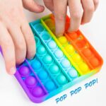 Square it Toy Special Needs Silicone Stress Relief Toy For Kids & Adult All Use Toy - Neckline Detail by Nari Haat, I...