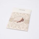 White Dot Body Stocking Cloth with Elastic – Soft Stretch Material Cloth - Front View by Nari Haat, Indian ethnic w...