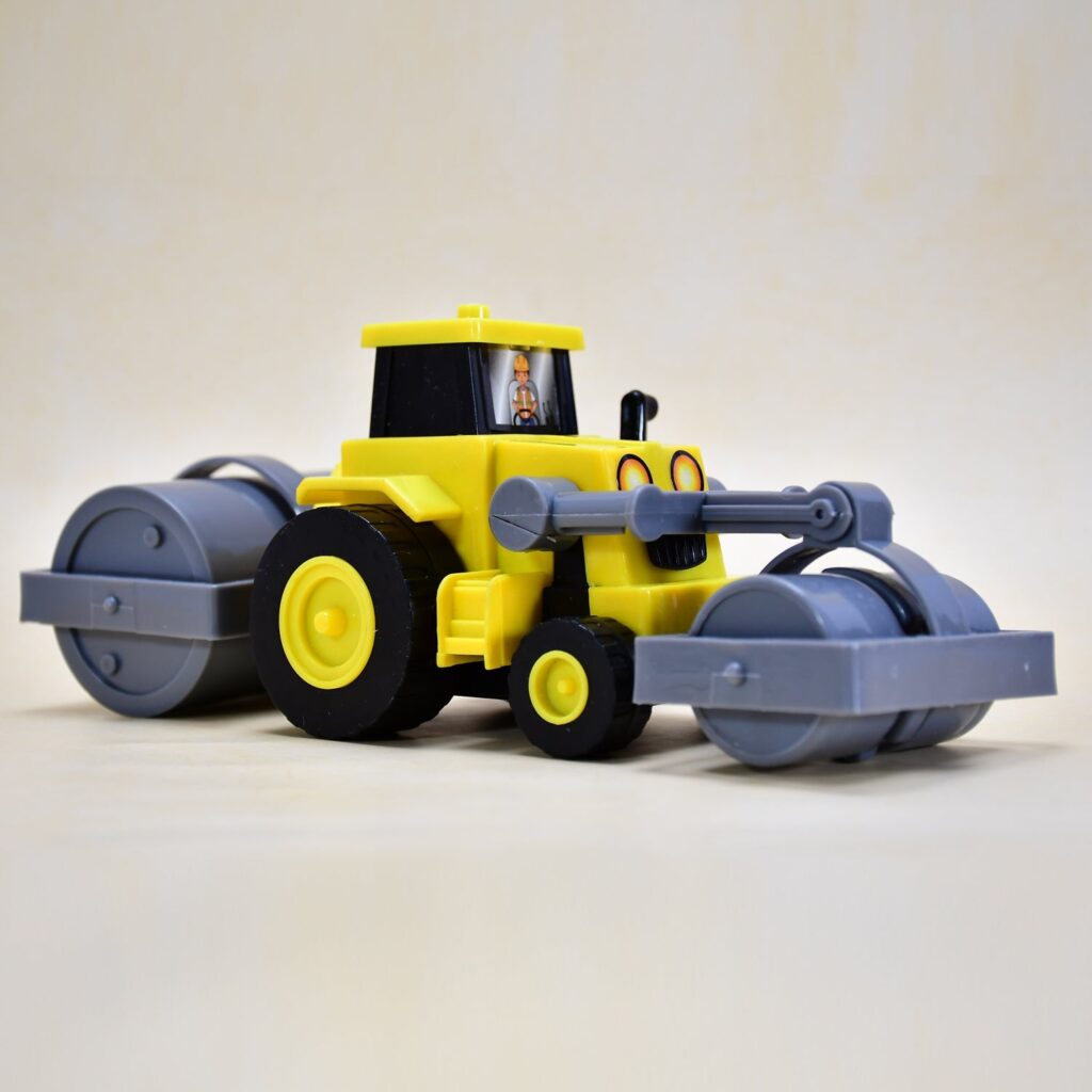 Mini friction excavator loader toy