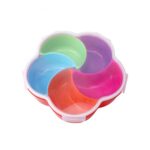 5Compartments Party Food Storage Snack Nuts Box - Sleeve Design by Nari Haat, Indian ethnic wear, women clothing, des...