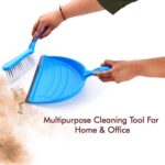 Supadi Dustpan & Brush Set – Long-Handle Multipurpose Dust Collector , Supdi - Sleeve Design by Nari Haat, Indian e...