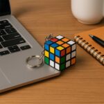 1Pc Mini Cube, Puzzle Game for Boy And Girl, Magic Cube for Birthday Gift - Neckline Detail by Nari Haat, Indian ethn...