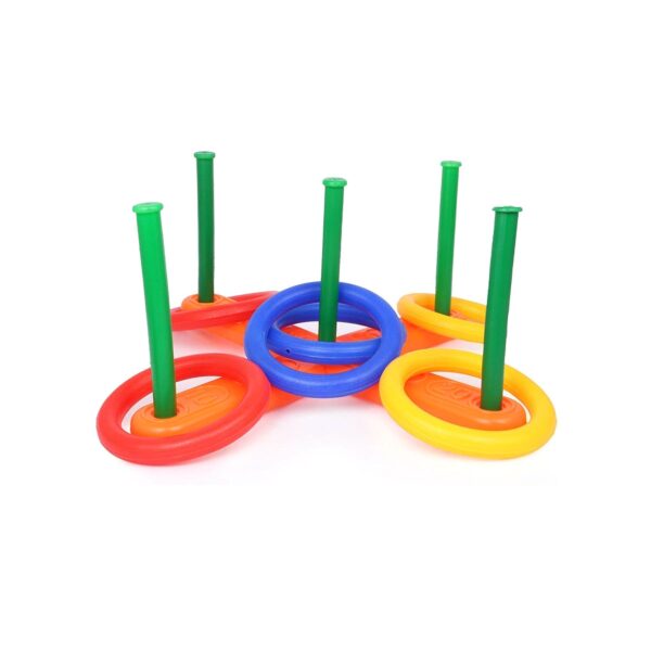 13 Pc Ring Toss Game widely used by children’s and kids for playing - Front View by Nari Haat, Indian ethnic wear, ...