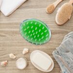 Silicone Head Massager – Unisex Head Massage Tool for Home or Office Use - Closeup Embroidery by Nari Haat, Indian ...