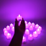 Flameless LED Tealights, Smokeless Plastic Decorative Candles - Led Tea Light Candle For Home Decoration, Diwali (Pac...