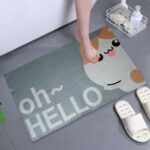 Square Bathroom mat Water Door Mat   for Home, Kitchen (59x40) (Mix Design) - Image 5