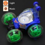 Rechargeable 360° Stunt Remote Control Car with 3D Lights & Music for Kids - Full Detail by Nari Haat, Indian ethnic...