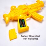 Concept Musical Transparent Glow Gear Gun With Rainbow Light ( 1 pcs ) - Sleeve Design by Nari Haat, Indian ethnic we...