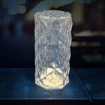 Diamond table lamp Candles for Home Decoration, Crystal Candle Lights, Diwali - Closeup Embroidery by Nari Haat, Indi...