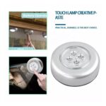 4 LED Battery-Powered Wireless Night Light Stick Tap Touch Lamp - Neckline Detail by Nari Haat, Indian ethnic wear, w...