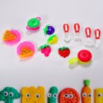 Plastic Kitchen Set Tea Party Kitchen Set Toy for Girls Boys - Front View by Nari Haat, Indian ethnic wear, women clo...