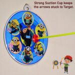 Plastic Archery Bow Arrow Toy Set with single knife and 3pc Arrow and Target Board - Sleeve Design by Nari Haat, Indi...