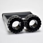 Plastic Handle Scalloped Edge Shape Cookie Cutter Biscuit Mold Cake Decoration Tools - Fabric Detail by Nari Haat, In...