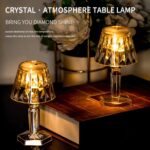 2in1 Transparent Mini Crystal Table Lamp with Reflection Light - Full Detail by Nari Haat, Indian ethnic wear, women ...