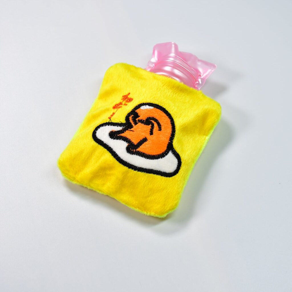Small yellow duck hot water bag