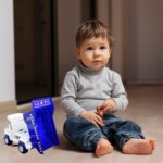 Big Friction Powered Dumper Truck Toy for Kids - Fabric Detail by Nari Haat, Indian ethnic wear, women clothing, desi...