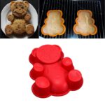 Set of 4 Silicone Animal Moulds for Cake, Chocolate, Soap & Candle Making, Diwali - Front View by Nari Haat, Indian e...