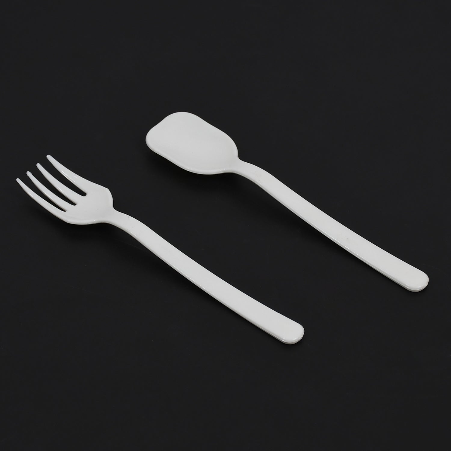 02_b17f05f9-710a-408f-a167-600753be1919.jpg Plastic Forks & spoon Cutlery-Utensils( pack of 2) - Front View by Nari Haat, Indian ethnic wear, women clothing, des...